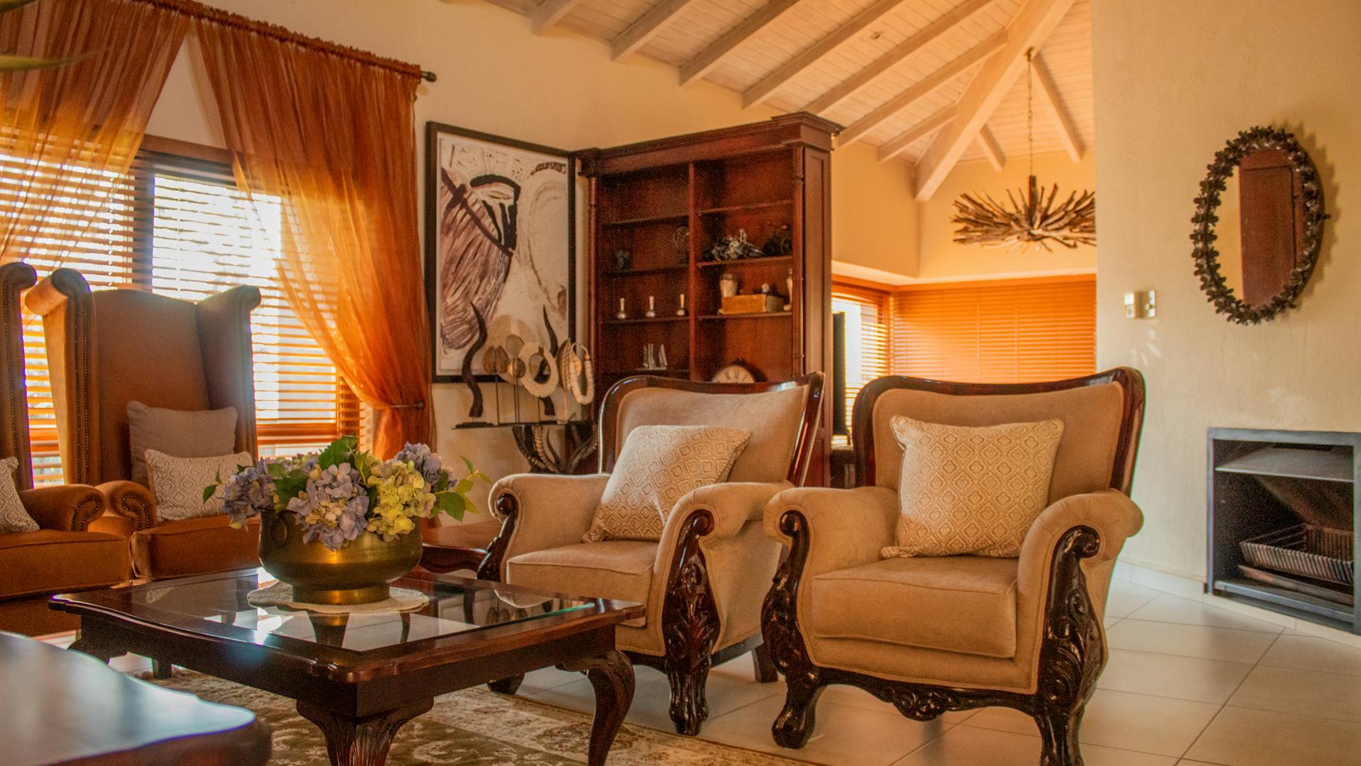 Elegant luxury interior design living space